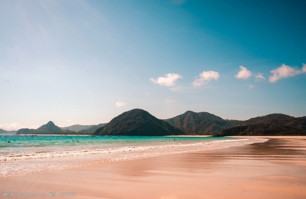 海滩风景图片 图行天下素材网