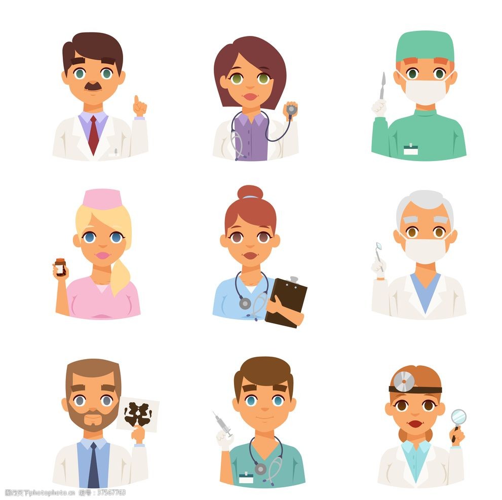 卡通医生图片 图行天下素材网