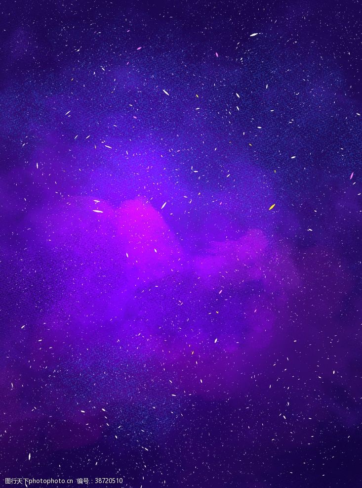 紫色星空背景图片 图行天下素材网